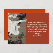 Carte Postale Ayez pitié de moi, ô Dieu, aie pitié de moi (Devant / Derrière)