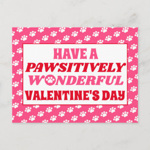 Carte Postale Ayez une Saint-Valentin merveilleuse de façon péjo
