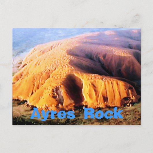 Carte postale Ayres Rock Uluru Australie (Devant)