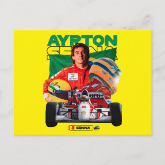 Carte Postale Ayrton Senna