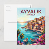 Carte Postale Ayvalık Turquie (Devant / Derrière)