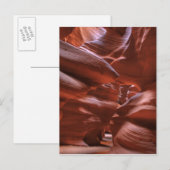 Carte Postale AZ, Arizona, Page, Haut Antelope Canyon (Devant / Derrière)