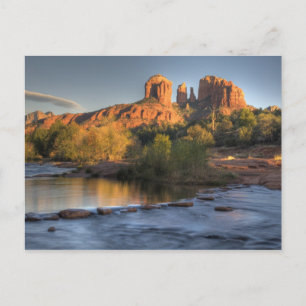 Carte Postale AZ, Arizona, Sedona, Crescent Moon Loon 3