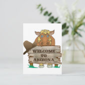 Carte Postale AZ- Bienvenue à l'Arizona Horse (Debout devant)