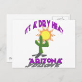 Carte Postale AZ-C'est une chaleur sèche (Devant / Derrière)