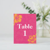 Carte Postale Azalea Beach Flowers Numéros de tableau (Debout devant)