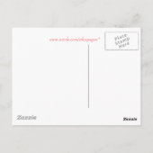 Carte Postale Azalea, Zilker Botanical Gardens, Austin TX (Dos)