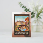 Carte Postale Azay les rideauu, Château de Loire (Debout devant)