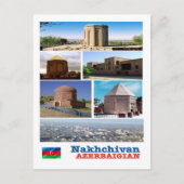 Carte Postale Azerbaijan - Nakhchivan - Mosaic - (Devant)
