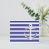 Carte Postale Aziza Stripes & Marine Blue Seaman (Debout devant)