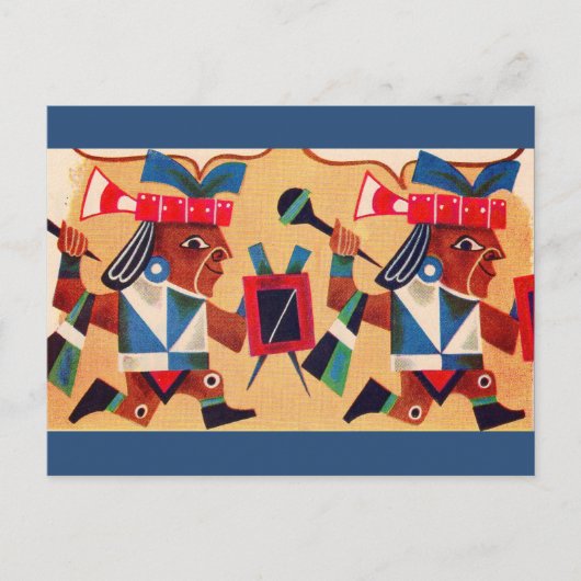 Carte Postale Aztec Aztecs (Devant)