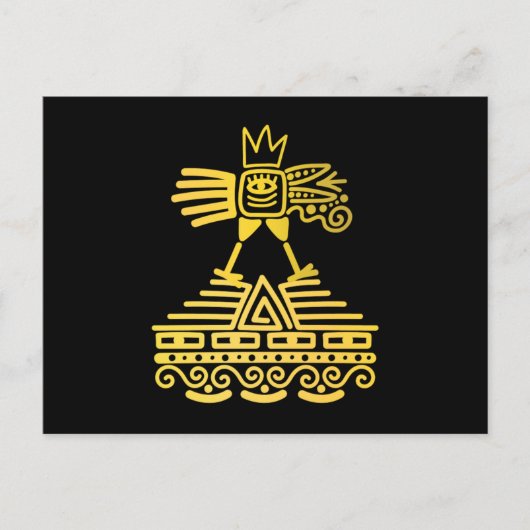 Carte Postale Aztec Bird Maya Inca Civilisation Culture ancienne (Devant)