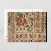 Carte Postale Aztec Codex Borbonicus (Devant / Derrière)