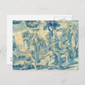 Carte Postale Azulejo (Devant / Derrière)