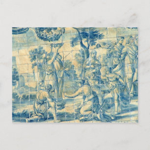 Carte Postale Azulejo