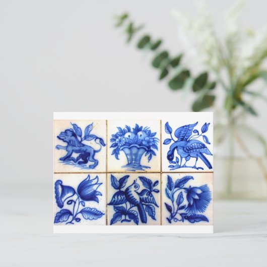 Carte Postale Azulejos (Debout devant)