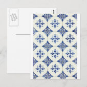 Carte Postale Azulejos (Devant / Derrière)