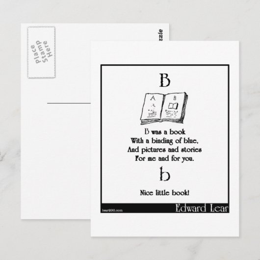 Carte Postale b (Devant / Derrière)