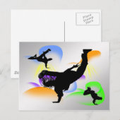 CARTE POSTALE B (Devant / Derrière)