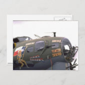 CARTE POSTALE B-17 (Devant / Derrière)