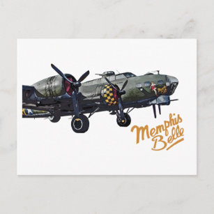 Carte Postale B-17 Memphis Belle