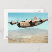 Carte Postale B-24 Liberator (Devant / Derrière)