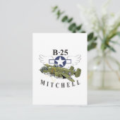 Carte Postale B-25 Mitchell (Debout devant)