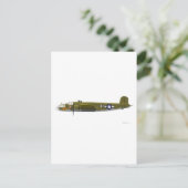 Carte Postale B-25J Mitchell nord-américain (Debout devant)