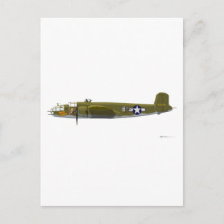 Carte Postale B-25J Mitchell nord-américain
