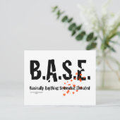 Carte Postale B.A.S.E. Jumping Skydiver (Debout devant)