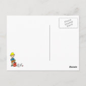 Carte Postale B est pour Bâtisseur (Dos)