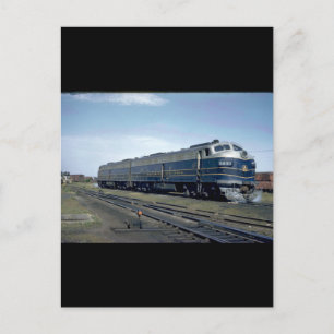 Carte Postale B&O EMD E-8Aw/A set #1451_Trains