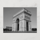 Carte Postale B&W Arc de Triomphe 3 (Devant)