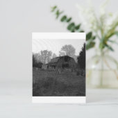 Carte Postale B&W Barn (Debout devant)