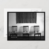 Carte postale B&W cinquième dimension (Devant / Derrière)