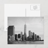 Carte Postale B&W Manhattan (Devant / Derrière)