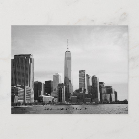 Carte Postale B&W Manhattan (Devant)