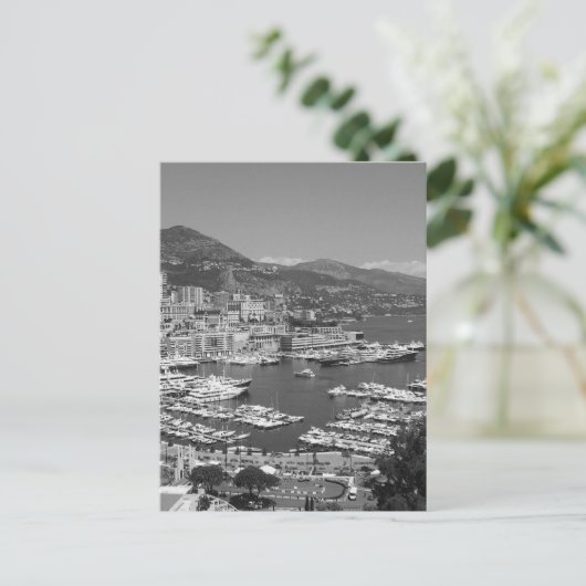 Carte Postale B&W Monaco (Debout devant)
