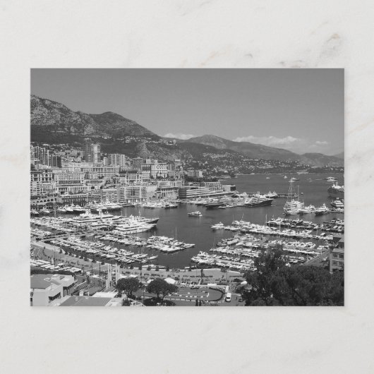 Carte Postale B&W Monaco (Devant)