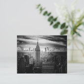 Carte Postale B&W New York (Debout devant)