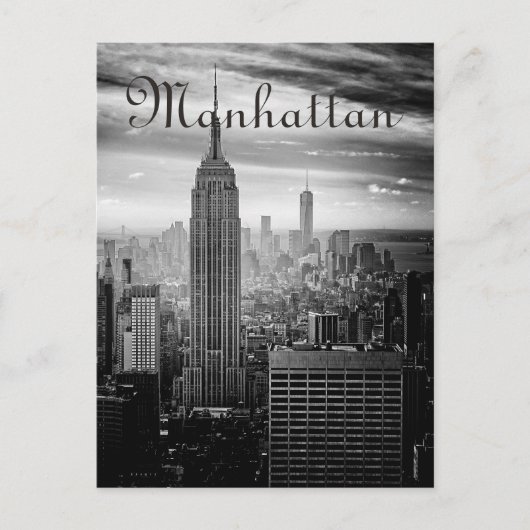 Carte Postale B&W New York (Devant)