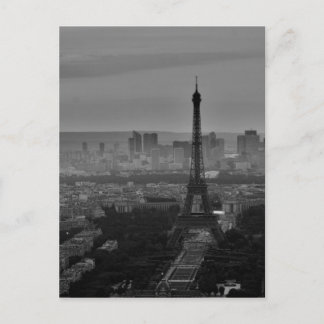 Carte Postale B&W Paris