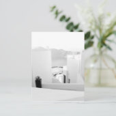 Carte Postale B&W Santorin 7 (Debout devant)