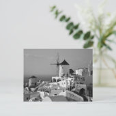 Carte Postale B&W Santorini 3 (Debout devant)