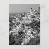 Carte Postale B&W Santorini 5 (Devant)