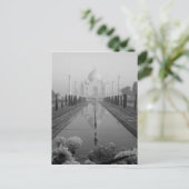 Carte Postale B&W Taj Mahal (Debout devant)