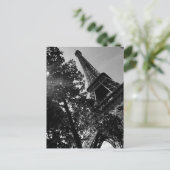 Carte Postale B&W Tour Eiffel 2 (Debout devant)