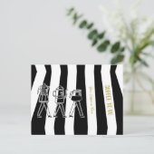 Carte Postale B & W Trois Cafetière Cafetière Cafetière Gratuit (Debout devant)