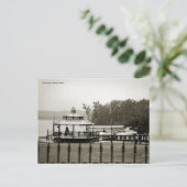 Carte postale B&W Waterfront Park, Hudson, New Yor (Debout devant)