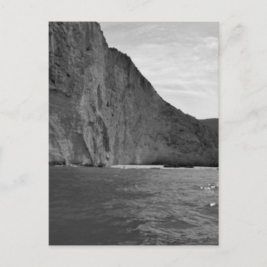 Carte Postale B&W Zakynthos Island 4 (Devant)